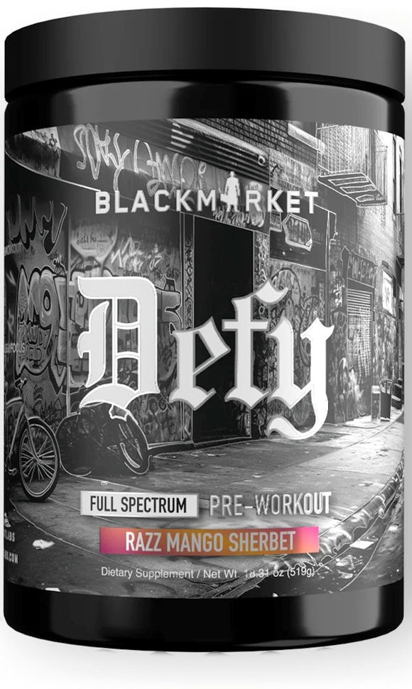 BlackMarket Labs Defy Pre-Workout pumps
