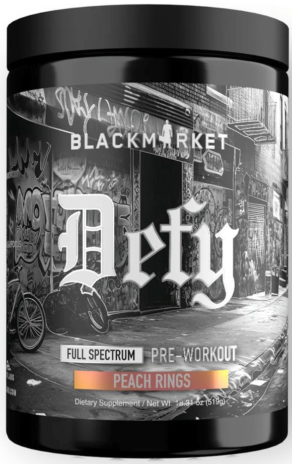BlackMarket Labs Defy Pre-Workout muscle pumps
