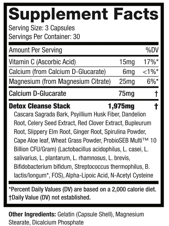 MuscleSport Her Series Detox Revolution fact
