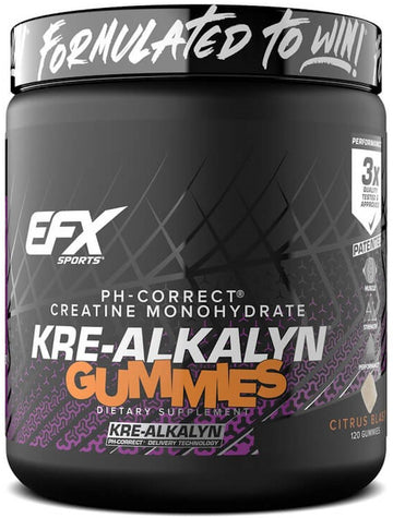 EFX Sports Kre-Alkalyn Creatine Gummies