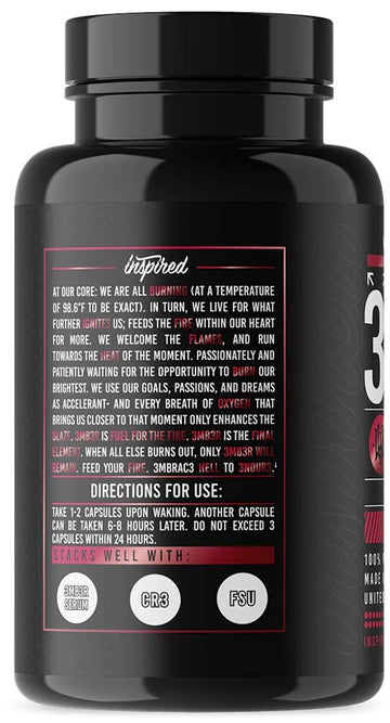 Inspired Nutraceuticals EMBER Stimulant Fat Burner