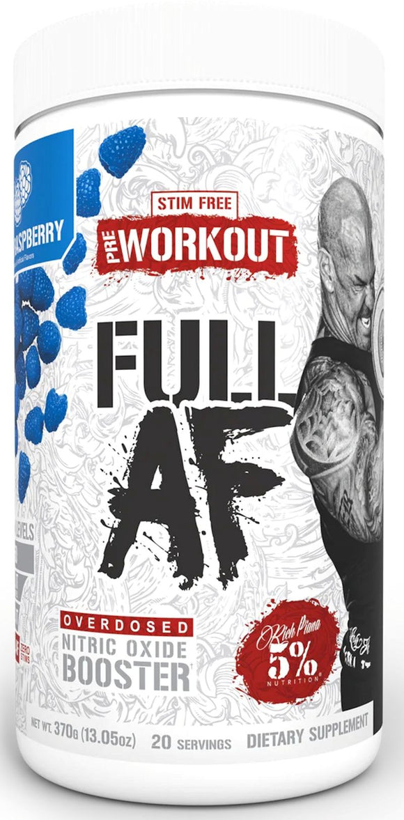 5% Nutrition Full AF Non-Stim Pre-Workout 1