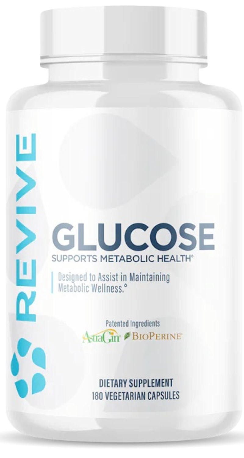 Revive Glucose | Blood Glucose Support | 180 Veg-Capsules
