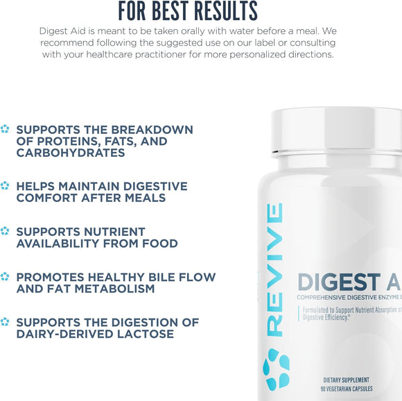 Revive Digest Aid | Enzymes facts 3