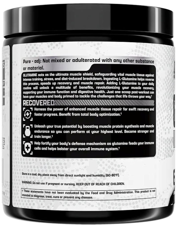 Nutrex Glutamine side
