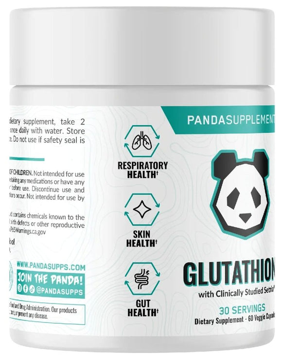 PANDA Supps Glutathione Powerful Antioxidant side
