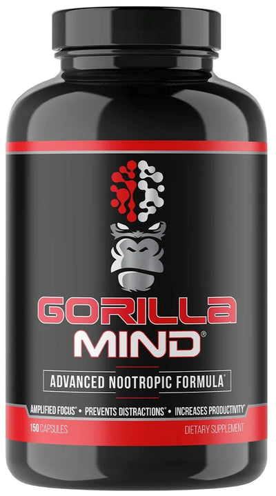 Gorilla Mind, Advanced Nootropic, Stim Based Formula
