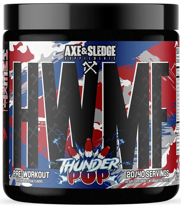 Axe & Sledge HWMF Pre Workout High Stim pop

