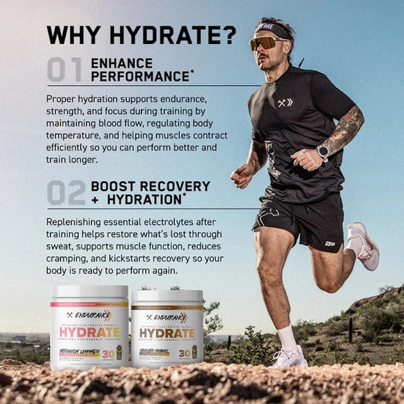 Axe and Sledge Endurance Hydrate, Electrolyte Replacement Drink