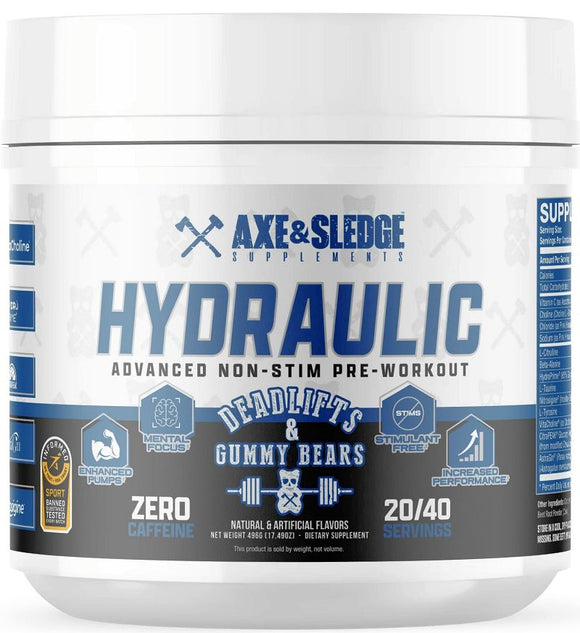 Axe & Sledge Hydraulic Pre-Workout