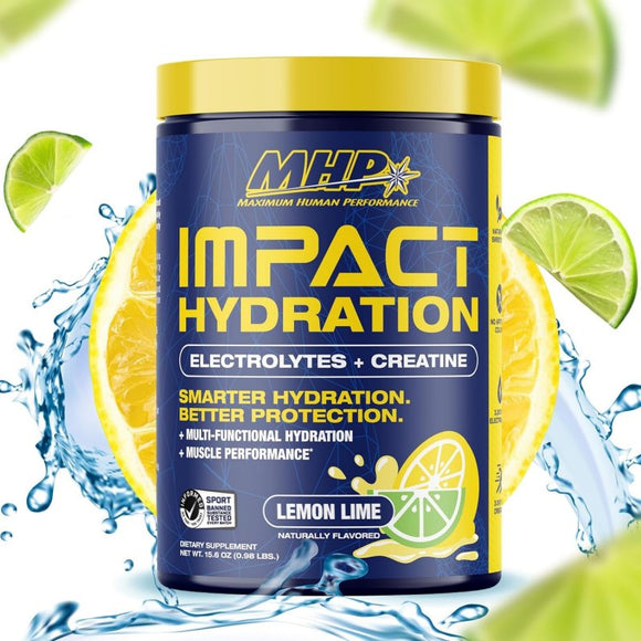 MHP Impact Hydration Electrolytes + Creatine Lemon Lime 