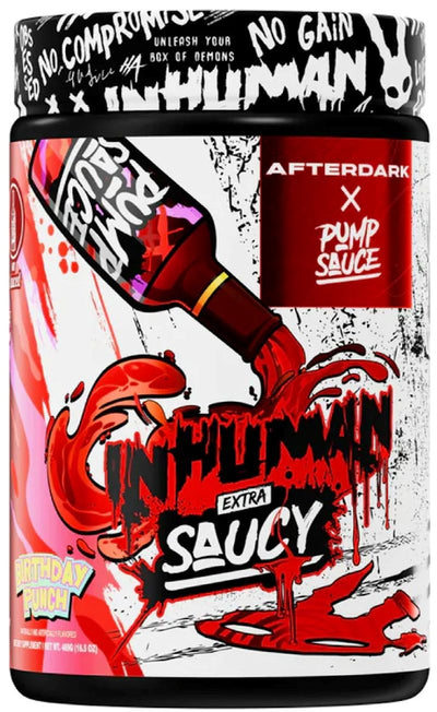AfterDark Inhuman Extra Saucy Pre-Workout punch