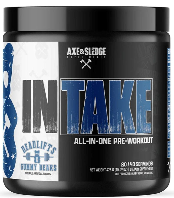 Axe & Sledge Intake Pre-Workout gummy