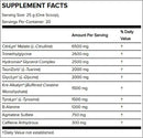 EFX K-OTIC Pre-Workout facts