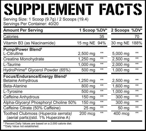 5% Nutrition Kill It Pre-Workout Pumps