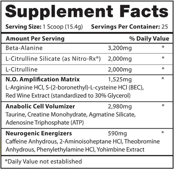 Hi-Tech Pharmaceuticals Krank3d Pre Workout