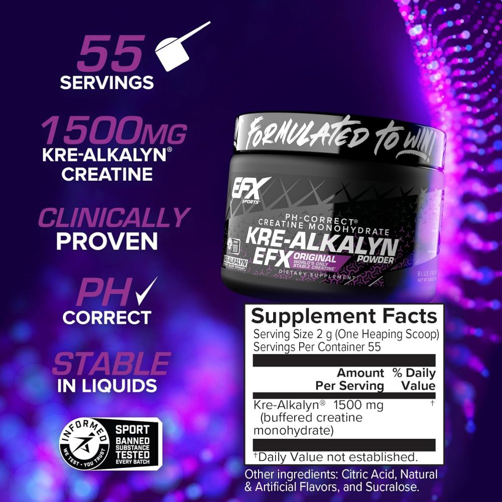 Kre-Alkalyn Powder EFX Sports bann