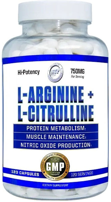 Hi-Tech Pharma L-Arginine L-Citrulline 120