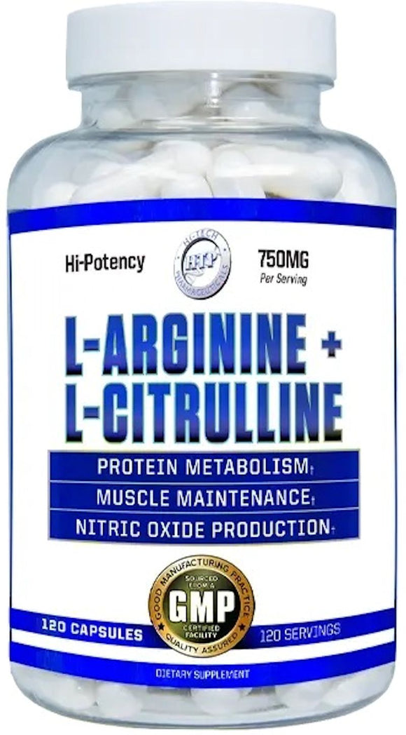 Hi-Tech Pharma L-Arginine L-Citrulline 120