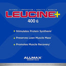 Leucine ALLMAX banner