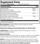Serious Nutrition Solutions SNS Liver Assists XT facts