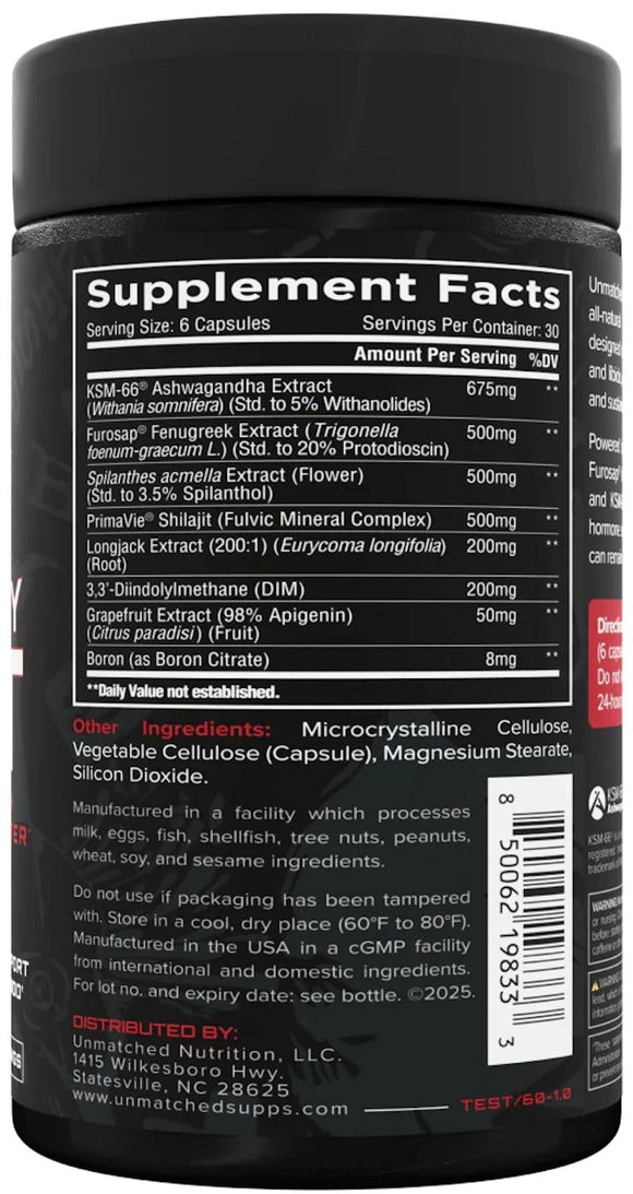 Unmatched Longevity Test side