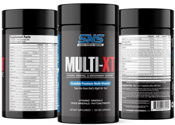 ous Nutrition Solutions SNS Multi XT 120 Veg Capsules group