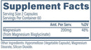 Revive Magnesium Glycinate 120 Vegetarian Capsules-2
