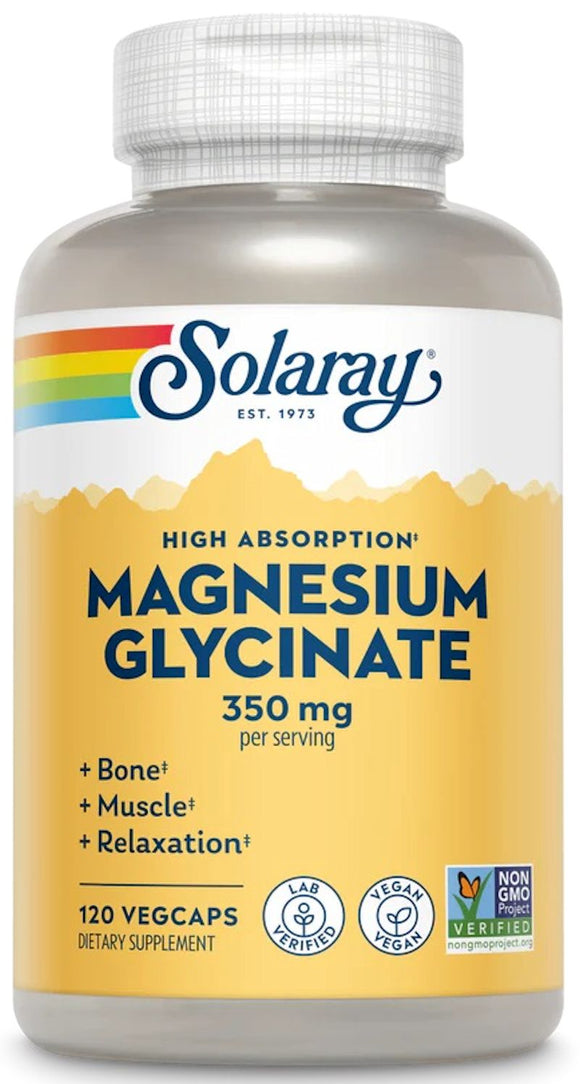 Solaray Magnesium Glycinate 120ct
