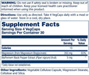 Solaray Magnesium Glycinate 120ct facts