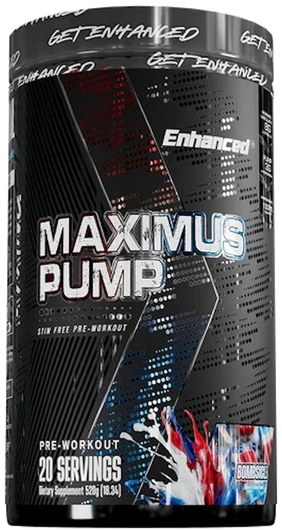 Enhanced Labs Maximus Pump| BEYOND SKIN-SPLITTING PUMPS bl