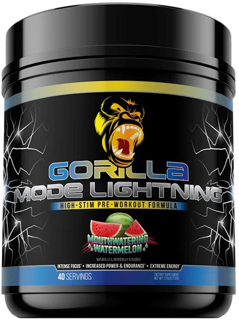 Gorilla Mode Lightning High-Stim Pre-Workout