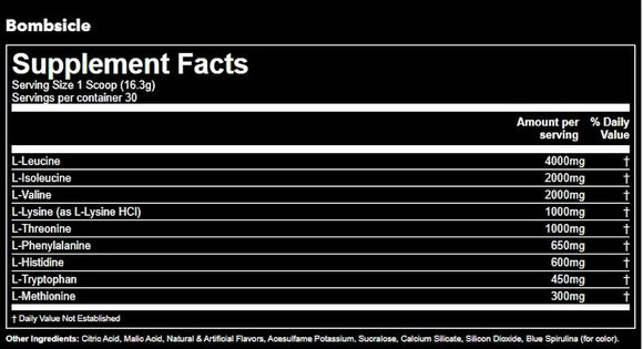 Gorilla Mode EAA’s 30 Servings facts