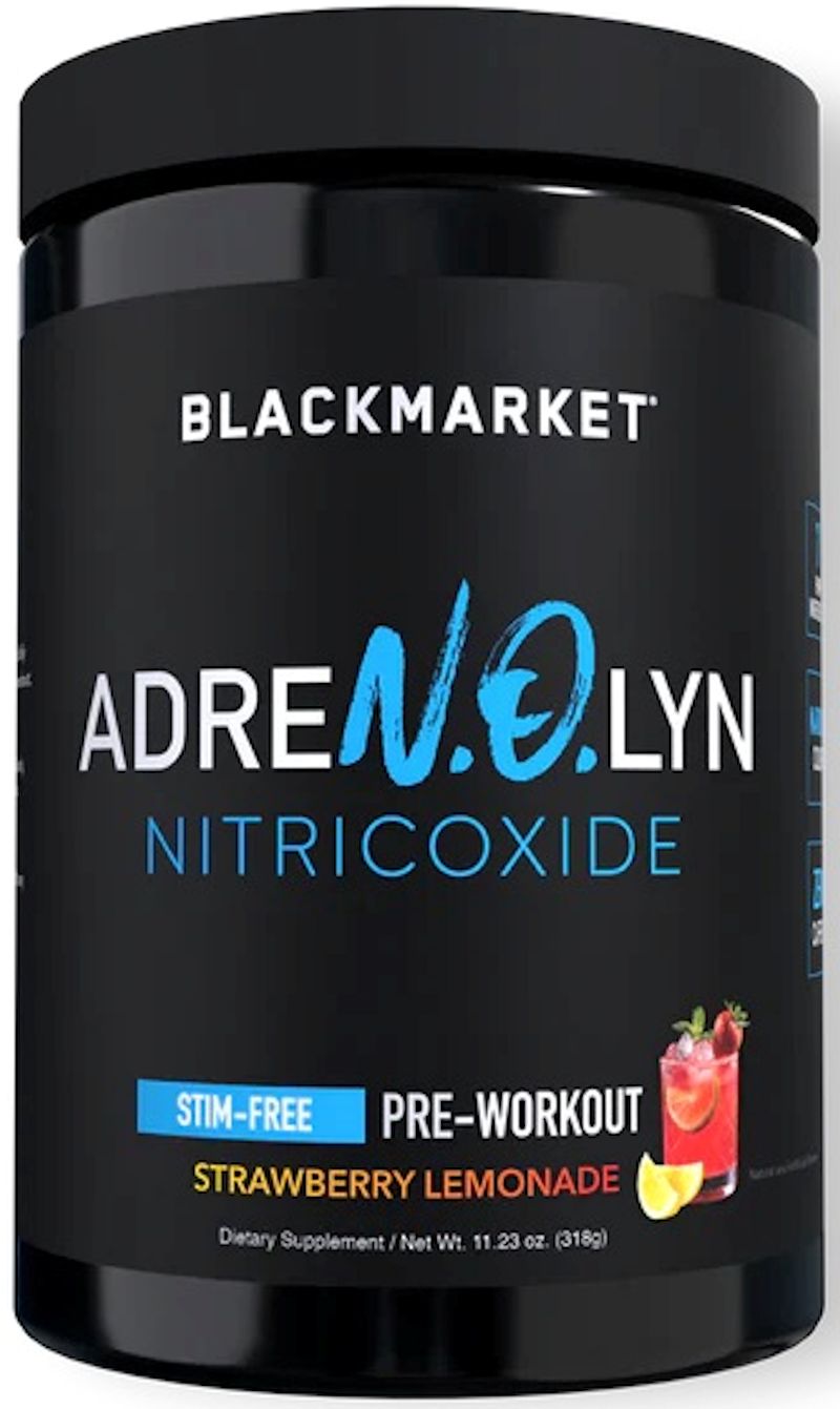 BlackMarket Labs AdreNOlyn Nitricoxide Stim Free orange