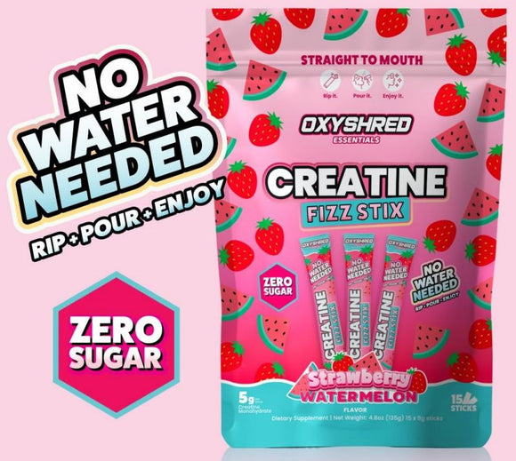 EHPlabs OxyShred Creatine Fizz Stix banner 1