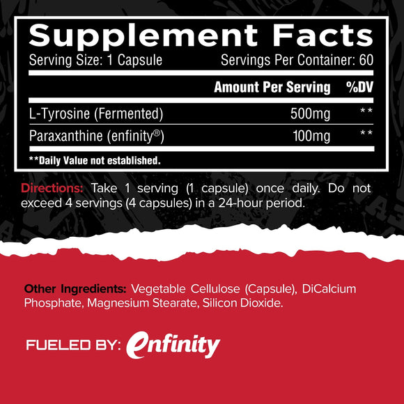 Unmatch Supps Paraxanthine fact