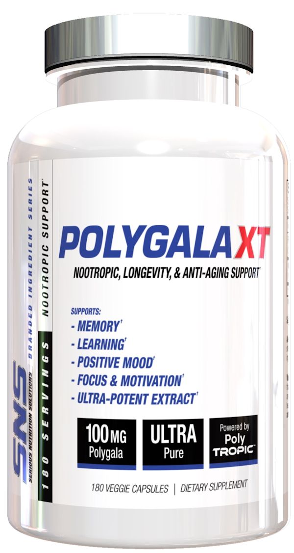 Serious Nutrition Solutions Polygala XT 180 Caps