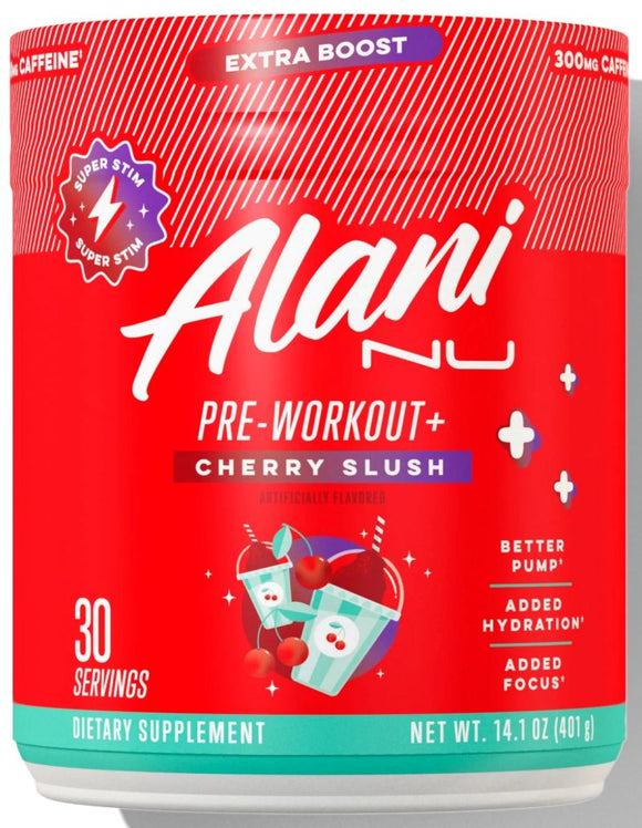 Alani Nu Pre-Workout+ cherry