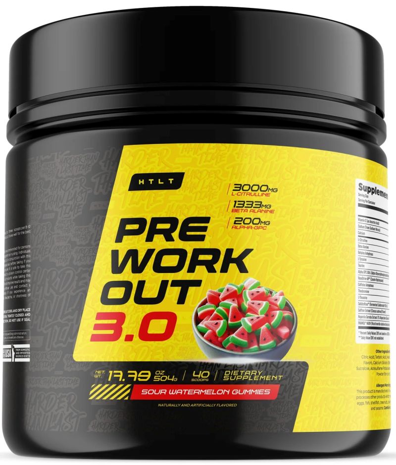 HTLT Supps Pre-Workout Sour Watermelon
