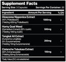 Leviathan Nutrition Primal 60 Caps fact