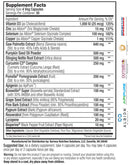 Prostate Support XT Serious Nutrition Solutions facts