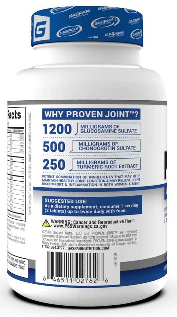 Gaspari Nutrition Proven Joint 90 tabs.