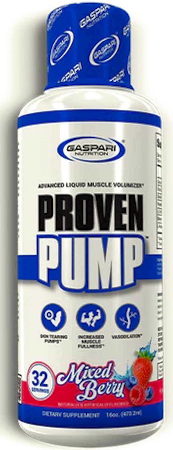 Gaspari Nutrition Proven Pump lq mixed