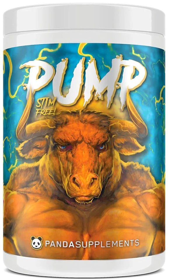 Panda Supps Pump Stim Free 40 Servings peach