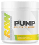 RAW Nutrition Pump Non-Stim Pre-Workout w
