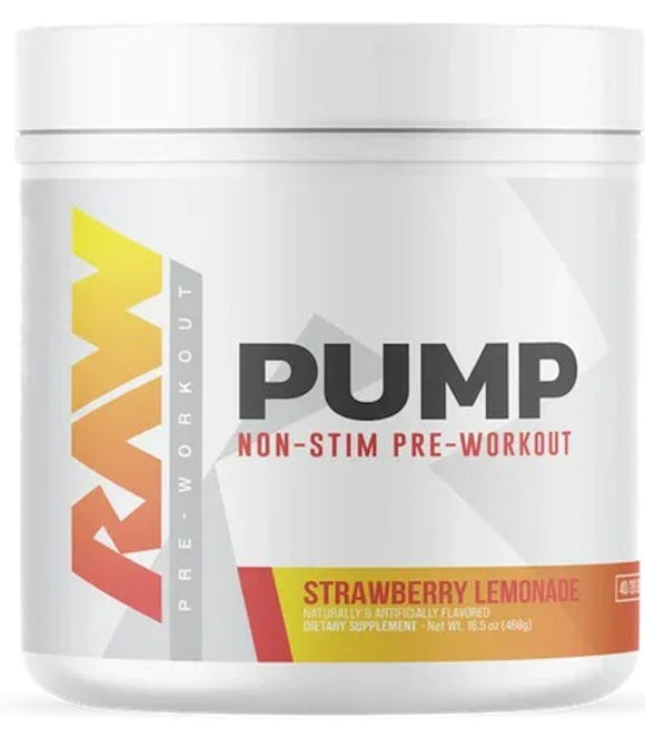 RAW Nutrition Pump Non-Stim Pre-Workout le