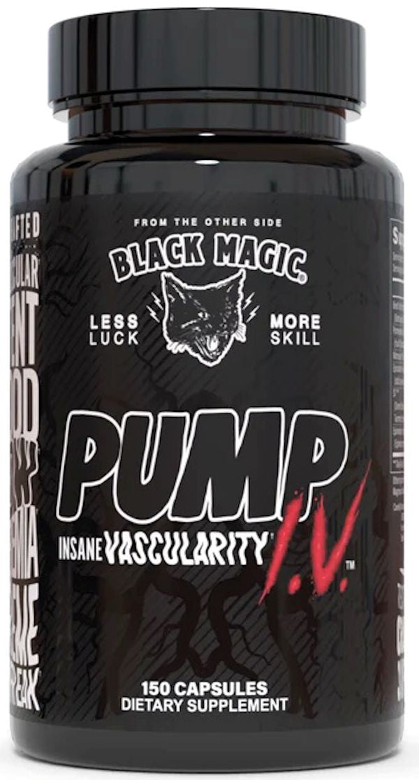 Black Magic Supps Pump IV Non-Stimulant Pre Workout 150 Caps