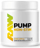 RAW Nutrition Pump Non Stim Pre-Workout 40 servings water