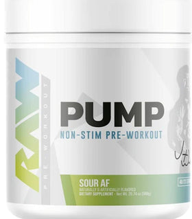 RAW Nutrition Pump Non-Stim Pre-Workout s