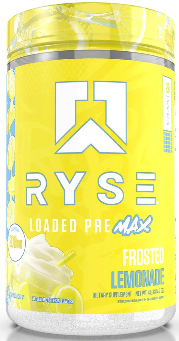 RYSE Loaded Pre Max Pre-Workout High Stim